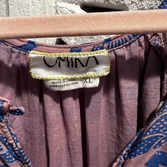 Anthropologie Omika V-Neck Floral Printed Tunic - Picture 6 of 7